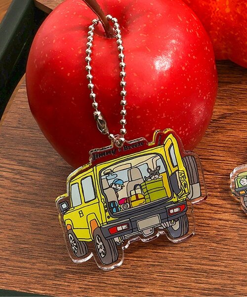 新作☆ BREEZE Jimnyコラボ　アクリルキーホルダー BREEZE キーホルダー Jimnyコラボ アクリルキーホルダー