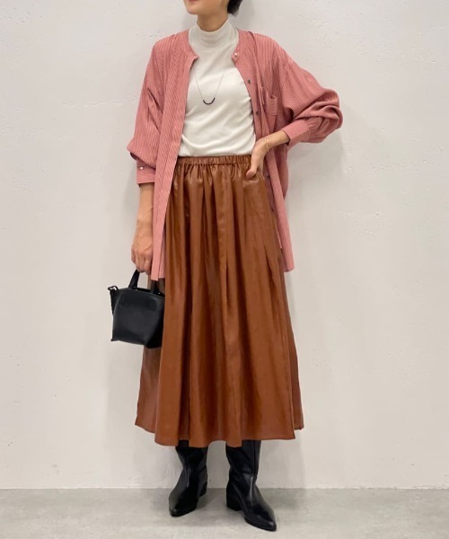 Yahoo!オークション - 「BEARDSLEY」 フレアスカート 1 カーキ