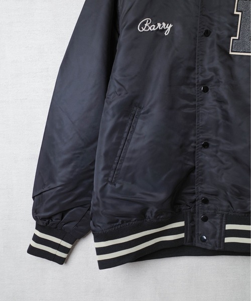 HOUSTON スタジャン 「T6」「HOUSTON」NYLON AWARD JACKET DIXIE HOUSTON スタジャン 「T6」「HOUSTON」NYLON AWARD JACKET DIXIE