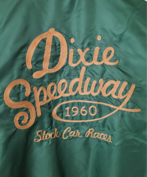 HOUSTON スタジャン 「T6」「HOUSTON」NYLON AWARD JACKET DIXIE