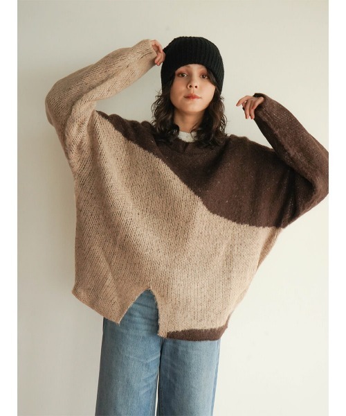 ニット セーター Shaggy Knit Tops レディース