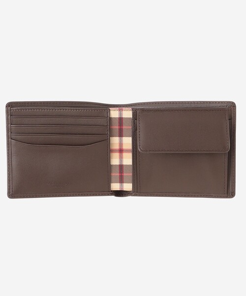 チェック柄レザー二つ折り財布 MACKINTOSH LONDON（マッキントッシュ ロンドン） 財布 「WEB限定