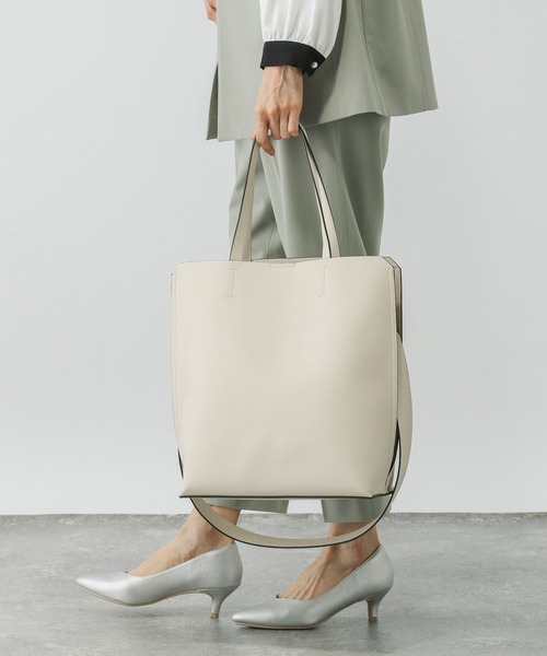 GLOBAL WORK トートバッグ スペ軽撥水縦A4トート/248213