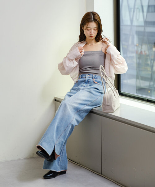 【新品】Kastane カップ付きクロップドブラキャミ 3色セット セール】カップ付きクロップドブラキャミ（キャミソール