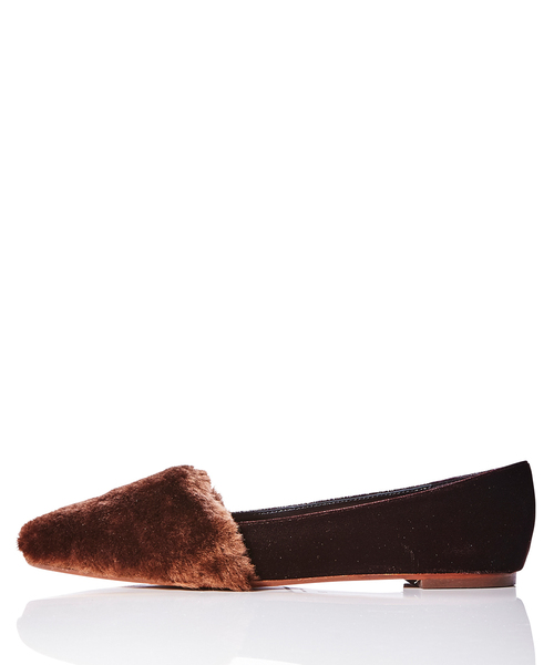 「Fabio Rusconi」 フラットパンプス 36 ライトブラウン レディース_画像3