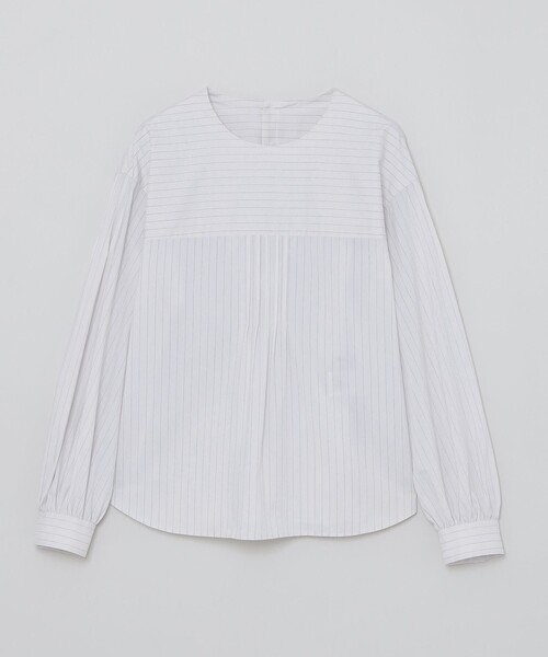 ブラウス シャツ GREY LABEL ギャザーブラウス レディース
