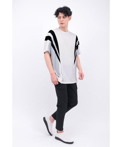 tシャツ TORNADO MART∴バイカラードルマンカットソー メンズ