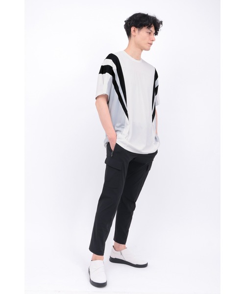 tシャツ TORNADO MART∴バイカラードルマンカットソー メンズ