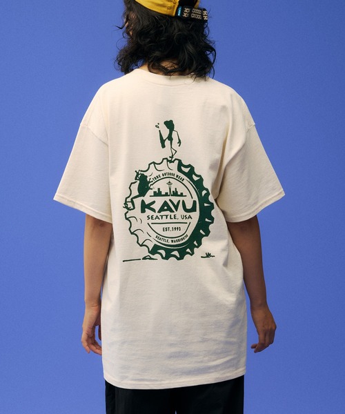 KAVU（カブー） tシャツ Crown Frog Tee/クラウンフロッグティー