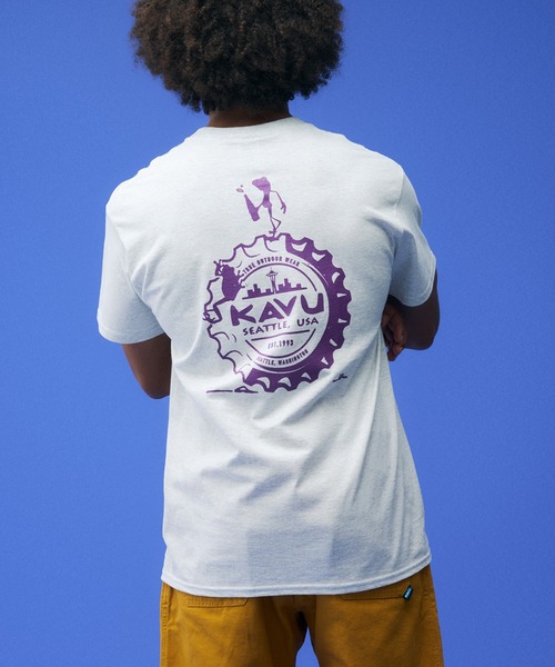 KAVU（カブー） tシャツ Crown Frog Tee/クラウンフロッグティー