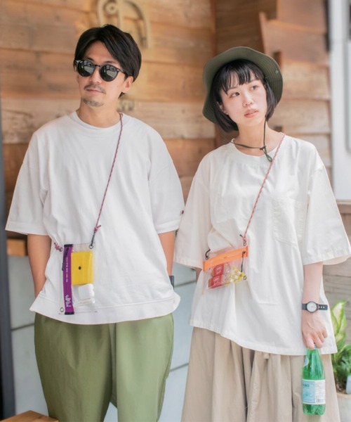 KAKSI（カクシ） ショルダーバッグ バッグ 2way クリアサコッシュ