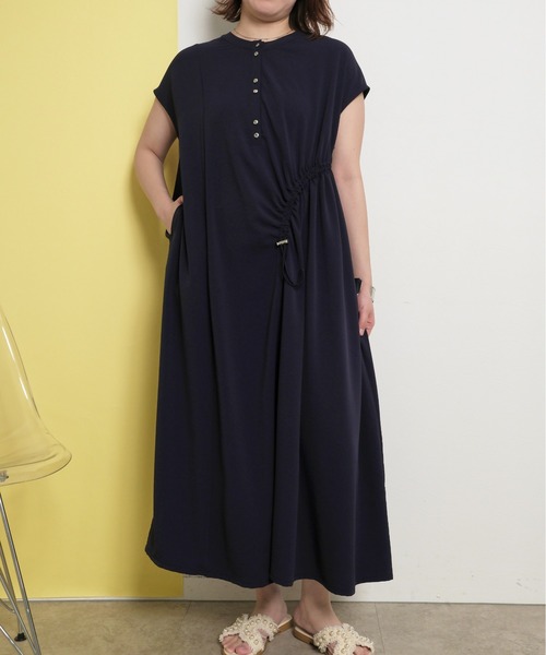 tシャツ ドロストアシメワンピース レディース