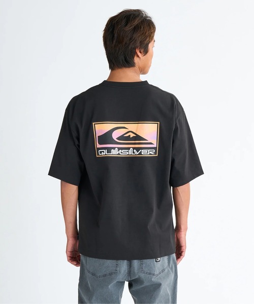 Quiksilver tシャツ GRADIENT BOX ST /クイックシルバーバック