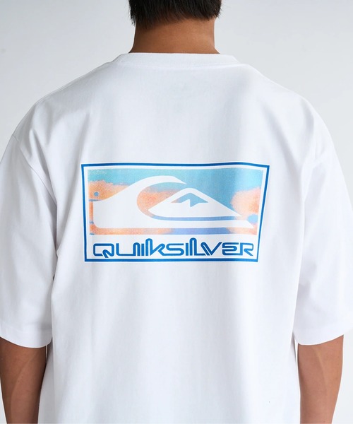 Quiksilver tシャツ GRADIENT BOX ST /クイックシルバーバック