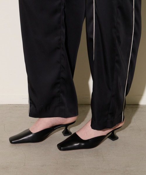 PELLICO SUNNY サンダル SANTS ミュール 4.0cm BLACK レディース