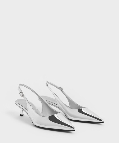 一番人気物 CHARLES ＆ KEITH パンプス Curtis カーティス ポインテッドトゥ 靴