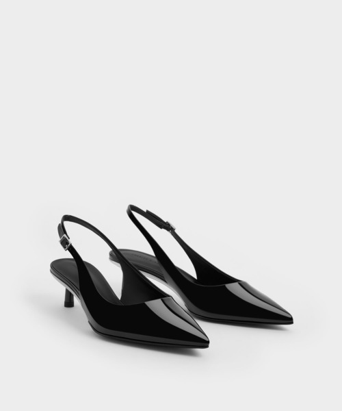 【即日発送】 CHARLES ＆ KEITH パンプス Curtis カーティス ポインテッドトゥ 靴