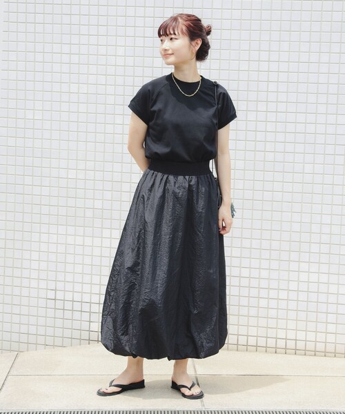 B:MING by BEAMS スカート ウエストリブ バルーン スカート(S B:MING by BEAMS スカート ウエストリブ バルーン スカート(S
