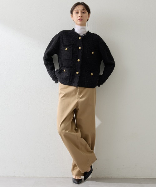 【人気商品⭐︎美品】WhimGazetteチノパンツ チノパンツ | Whim Gazette(ウィム ガゼット)レディース | PAL