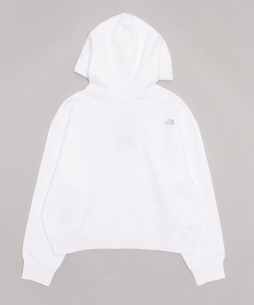 the North Face パーカー　ホワイト　レディースLサイズ美品 THE NORTH FACEパーカーフード白レディース 未使用 - リサイクル