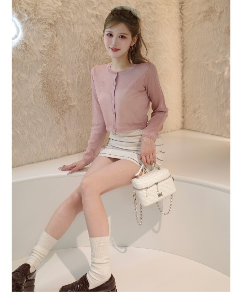 新品・未開封♡Darich♡シアーロゴカーディガン シアーロゴカーディガン（カーディガン/ボレロ）｜Darich