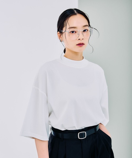 LEPSIM tシャツ モックネックT 290296 レディース : ZOZOTOWN