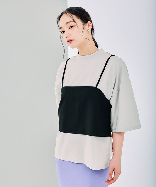 LEPSIM tシャツ モックネックT 290296 レディース : ZOZOTOWN
