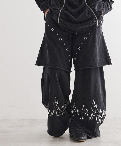 パンツ KK SANKUANZ Skeleton Print Deconstructed Sweatpants – 082plus