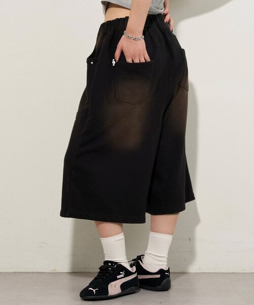 ダブルニーホットフィットハーフパンツ WHO'S WHO gallery パンツ ダブルニーホットフィットハーフ