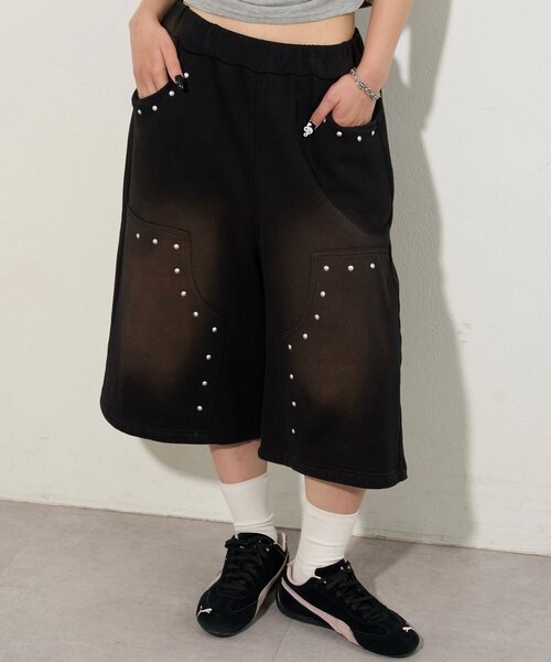 WHO'S WHO gallery パンツ ダブルニーホットフィットハーフ