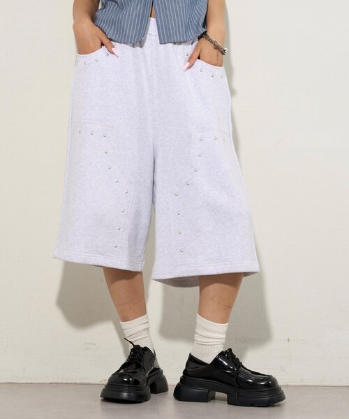 ダブルニーホットフィットハーフパンツ WHO'S WHO gallery パンツ ダブルニーホットフィットハーフ