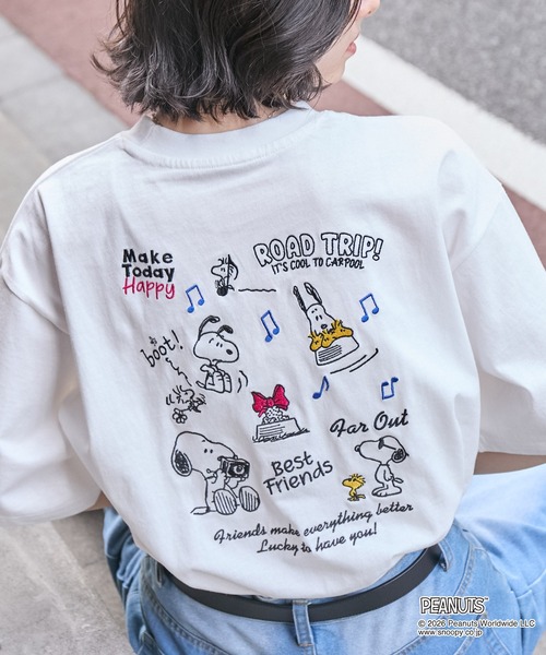 PEANUTS tシャツ 「PEANUTS / SNOOPY」別注 ピーナッツ スヌーピー