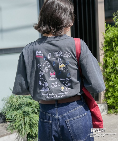 PEANUTS tシャツ 「PEANUTS / SNOOPY」別注 ピーナッツ スヌーピー