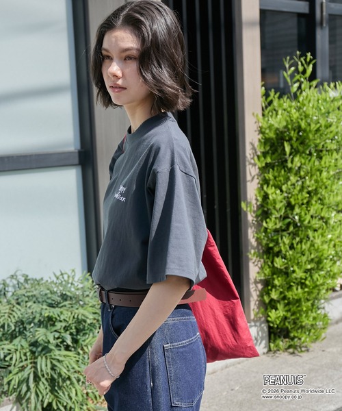 PEANUTS tシャツ 半袖 「PEANUTS / SNOOPY」別注 ピーナッツ