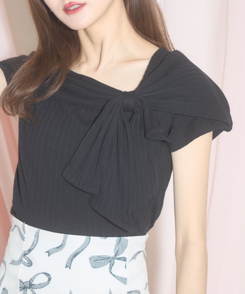 ブラック 【EL.FO URBAN WORKS】鹿の子接触冷感Tシャツ 後ろ襟