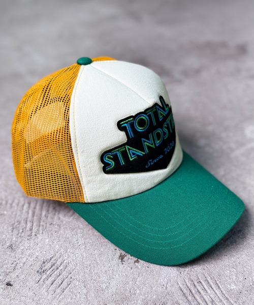 CALIFORNIA OUTFITTERS キャップ 帽子 5A13 カラフル ロゴメッシュ