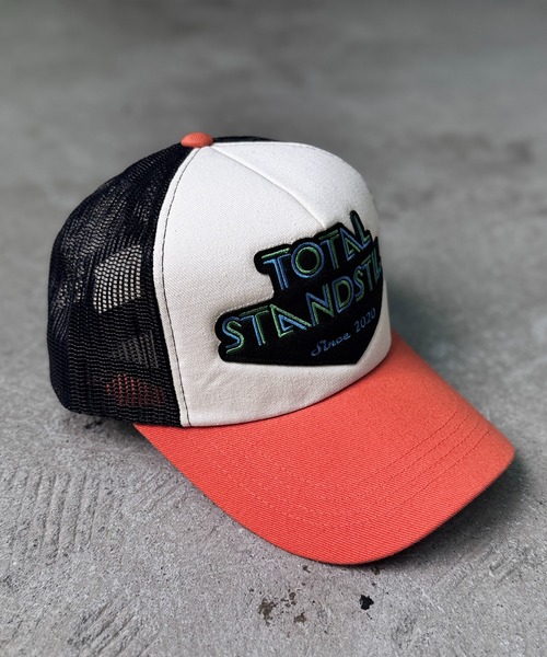 CALIFORNIA OUTFITTERS キャップ 帽子 5A13 カラフル ロゴメッシュ