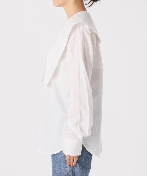 「Spick & Span」 長袖ブラウス - ホワイト レディース Spick＆Span 「Spick & Span」 長袖ブラウス - ホワイト