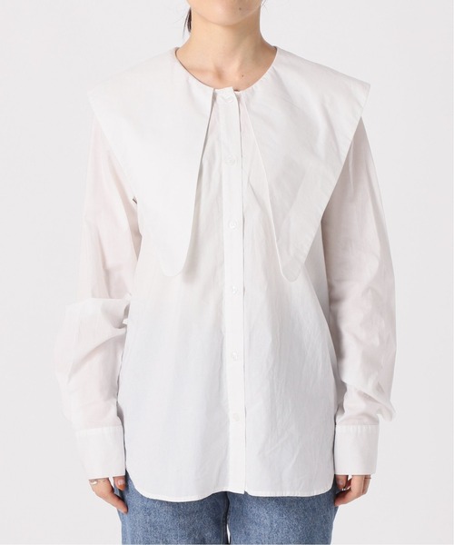 「Spick & Span」 長袖ブラウス - ホワイト レディース Spick＆Span 「Spick & Span」 長袖ブラウス - ホワイト