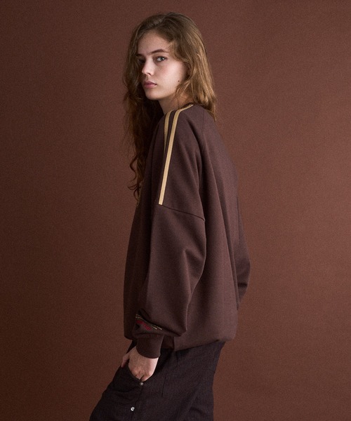 「WISH FOR EVER」 スウェットカットソー MEDIUM ネイビー メンズ