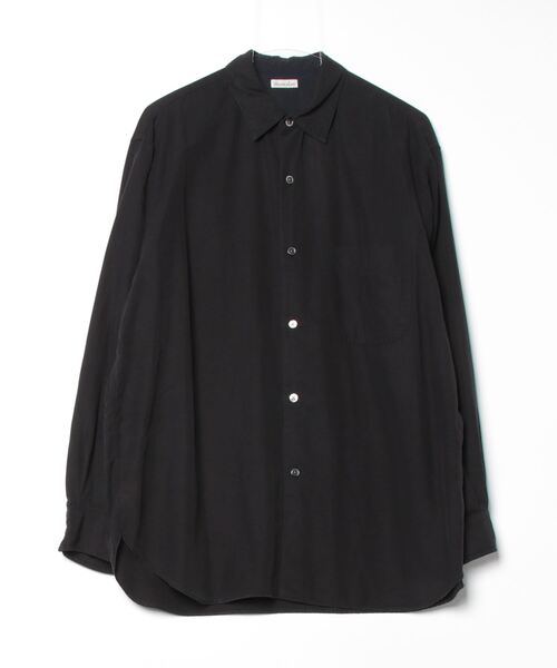 「Steven Alan」 長袖シャツ S ブラック メンズ