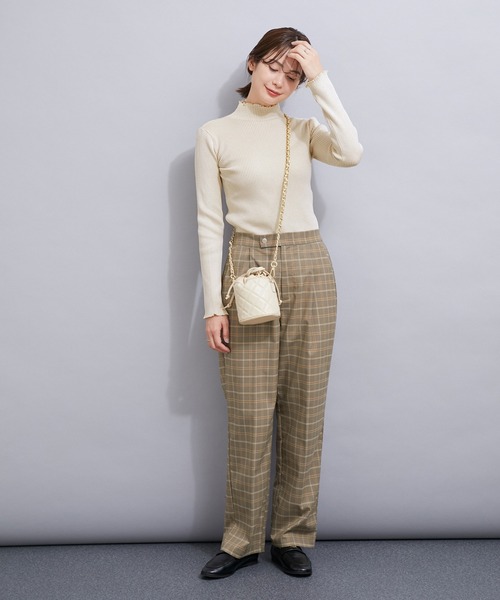 「LE CERCLE par rope'」 タートルネックニット FREE ホワイト系その他2 レディース_画像4