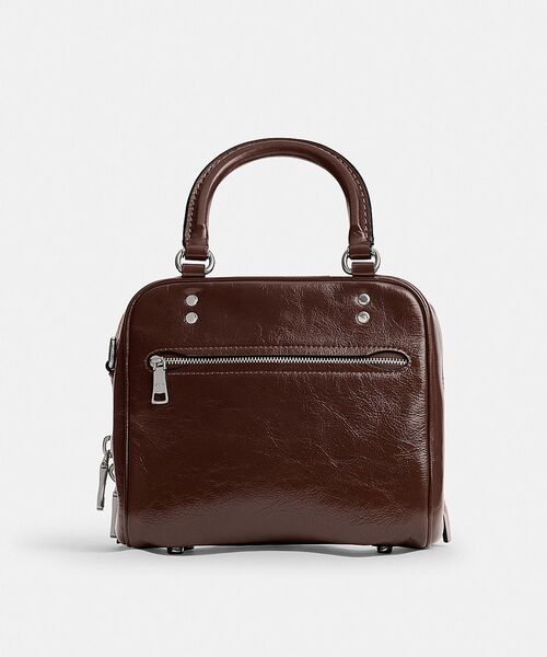 新作❣️✨艶レザーで格上げコーデ ✨️COACH キューブ ローグ バッグ 20 COACH｜【公式】キューブ ローグ バッグ 20 | Rakuten Fashion