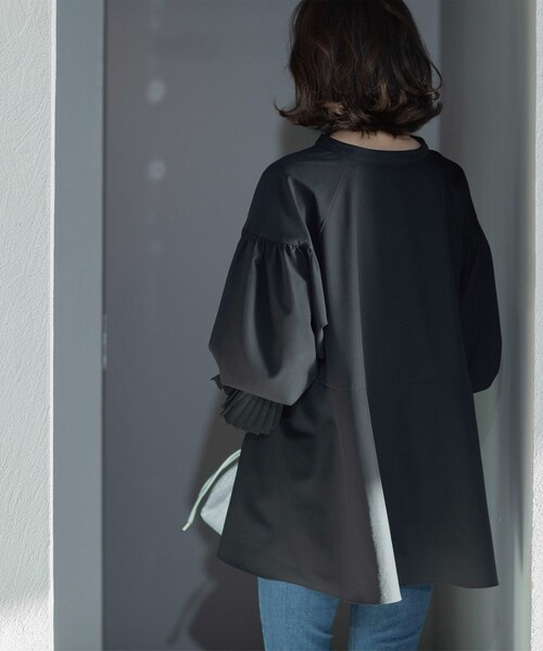 「OPAQUE.CLIP」 ドルマンスリーブチュニック 38 ベビーピンク レディース
