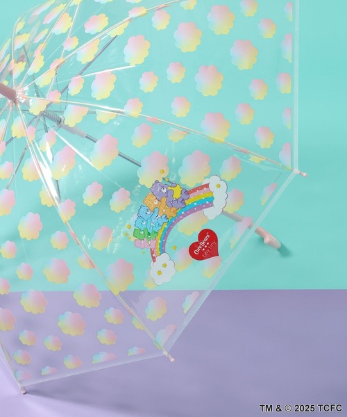 tiny tiny（ティニーティニー） 傘 「ケアベア(TM)」コラボビニール傘