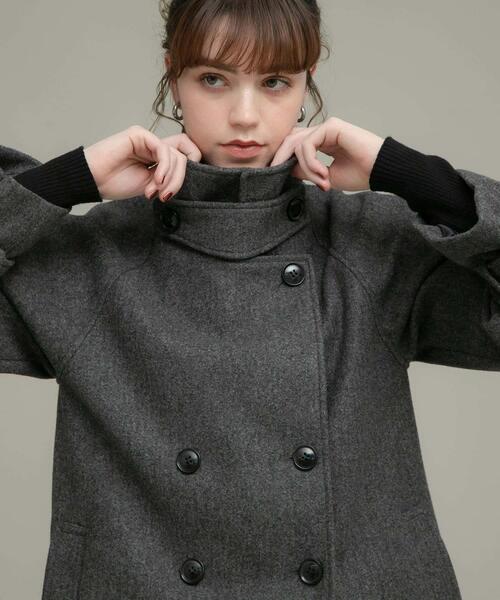 URBAN RESEARCH Sonny Label コート アウター メルトンジャージー