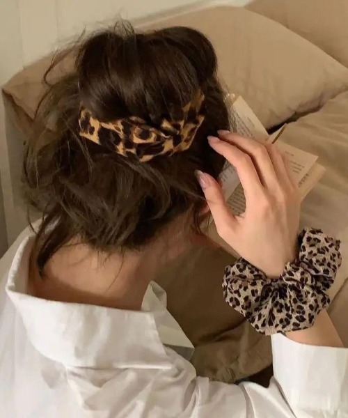 ViViDAY ヘアゴム 「2点セット」ヒョウ柄ヘアゴム : ZOZOTOWN Yahoo!店