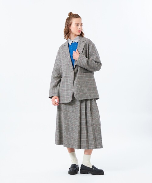 MACKINTOSH PHILOSOPHY - マッキントッシュフィロソフィー ツイードノーカラージャケット  36サイズ MACKINTOSH PHILOSOPHY（マッキントッシュフィロソフィー） ジャケット