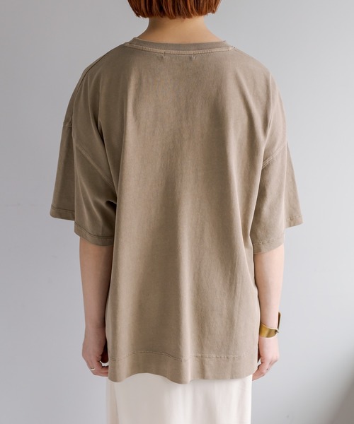 「PUAL CE CIN」 半袖Tシャツ FREE ベージュ レディース_画像4