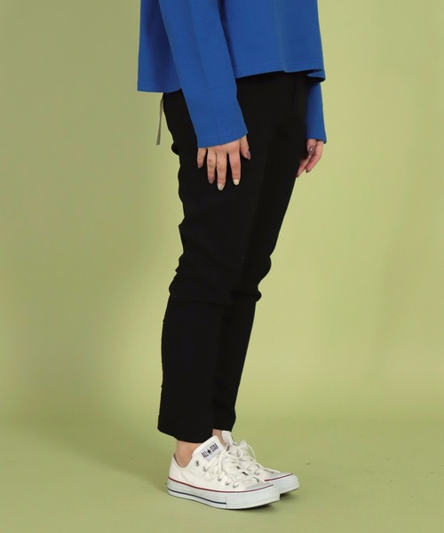 「D.M.G.」 パンツ M ネイビー レディース_画像5